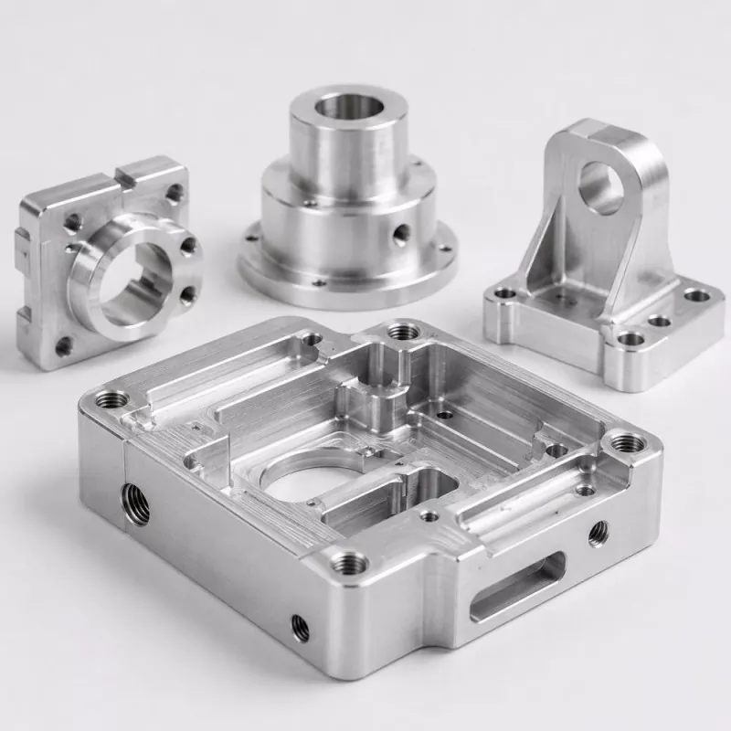 CNC-gefräste Aluminiumkomponente